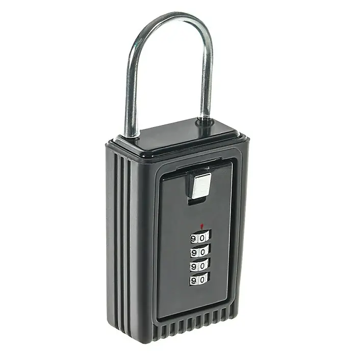 Rottner Schlüsselkasten Key Box - Geeignet für: Schlüssel, L x B x H: 4 x 6,5 x 16 cm, Mit Bügel