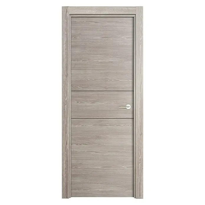 Puerta interior Roble Finlandés 200 - 72,5 x 203 cm, Izquierda, Roble oscuro, Macizo