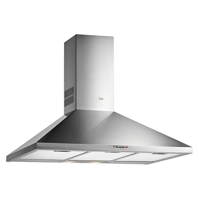 Teka Campana de pared DBB90 - Ancho: 90 cm, Potencia de aire máx.: 380 m³/h, Acero inoxidable