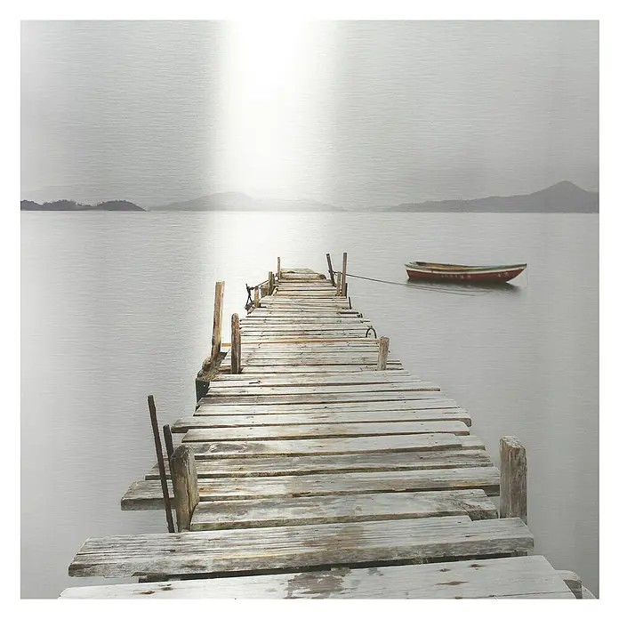 Cuadro Embarcadero - Paisaje, An x Al: 100 x 100 cm