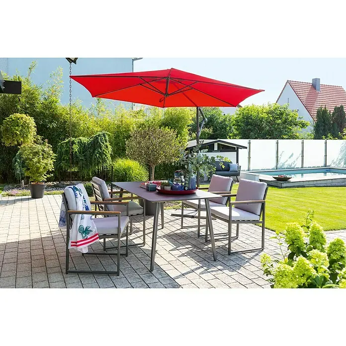 Sunfun Viseći suncobran Toscana - Chili, Promjer: 300 cm