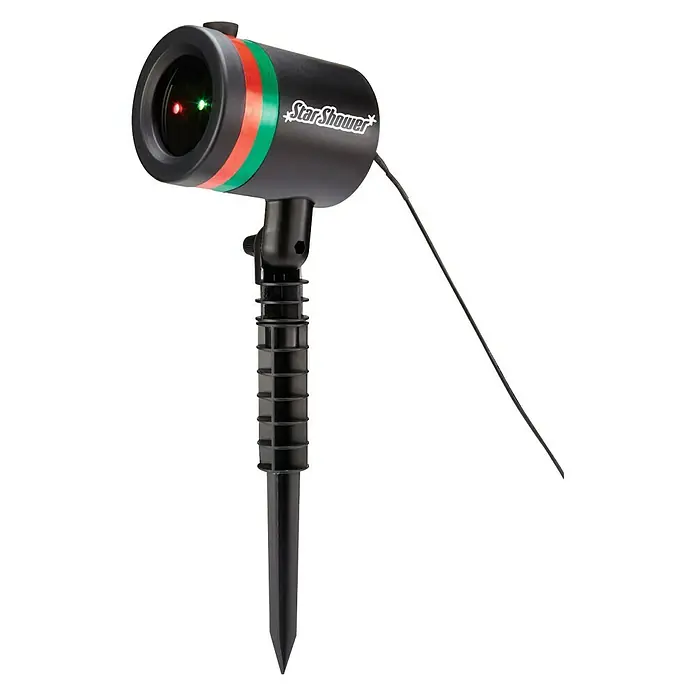 Proyector láser LED Star Shower - 5 W, Altura: 25 cm