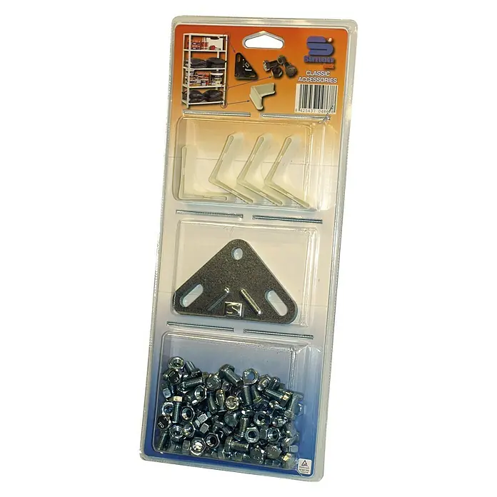 Simonrack Kit de accesorios Classic - Específico para: Estantes Simonrack, 68 pzs.