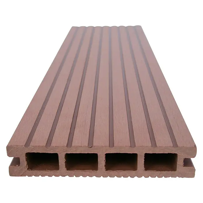 Tablón para terraza WPC - L x An x Es: 220 x 14,5 x 2,2 cm, Teca