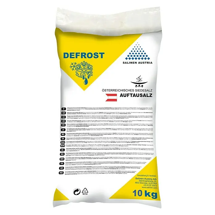 Salinen Austria Auftau- & Streusalz - 10 kg, Art Gebinde: Sack