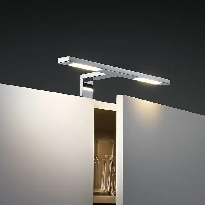 Paulmann Galeria LED-Spiegelleuchte Double Hook - 2 x 3,2 W, 230 V - Stimmungsaufnahme
