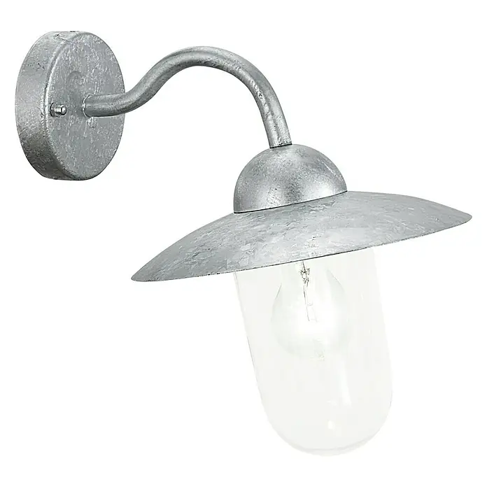 Eglo Wandlamp voor buiten Milton - 60 W, 31 x 24 x 31 cm, Verzinkt, IP44