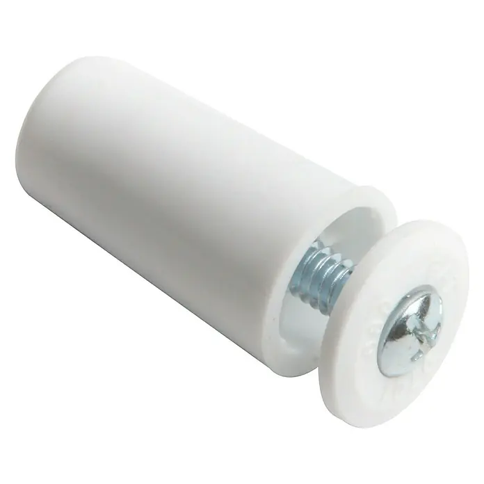 Tope de cierre - Ø x L: 20 x 40 mm, Blanco