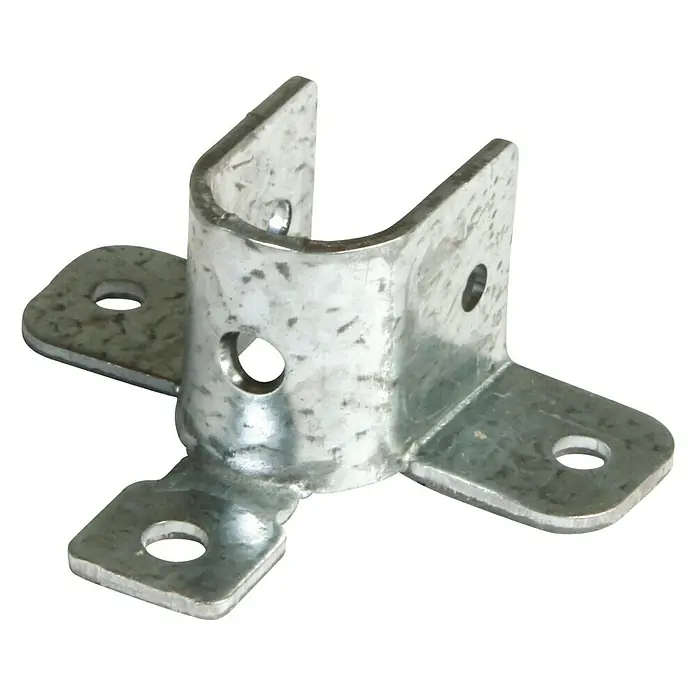 Soporte en U 9460 - Zincado, 2 ud.