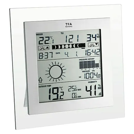 TFA Dostmann  Estación meteorológica inalámbrica BTHR Sensor TH