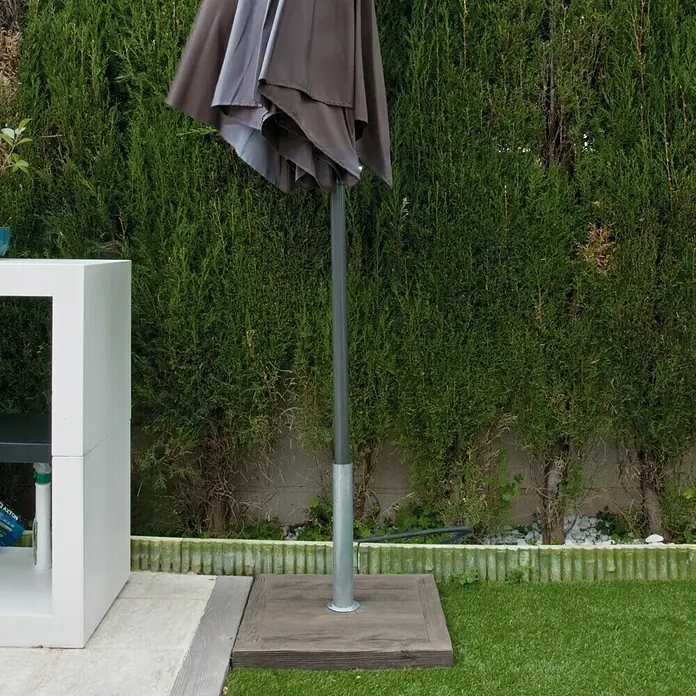 Base de parasol plana - 50 x 50 cm