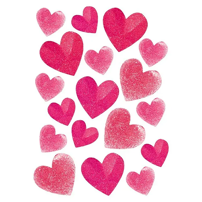 Adhesivos decorativos Love - Love, Rosa, 68 x 48 cm
