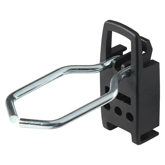 Gancho para panel perforado - Largo: 3,5 cm, 5 piezas
