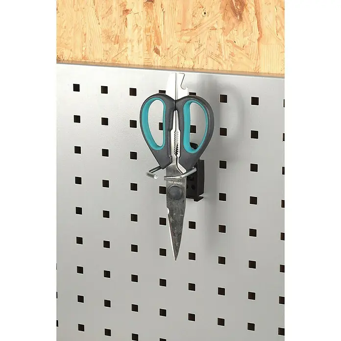 Gancho para panel perforado - Largo: 3,5 cm, 5 piezas
