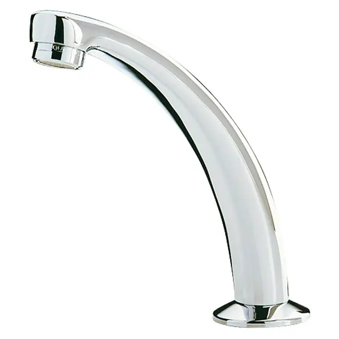 Caño giratorio para grifo de pedal - Largo: 130 mm