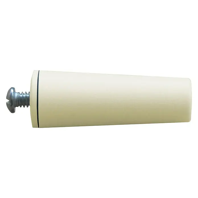 Schellenberg Tope de cierre para persiana - Beige, Largo: 60 mm