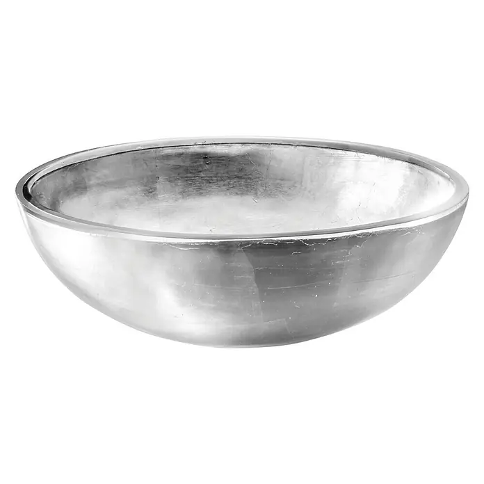 Cipì Lavabo redondo Silver - Diámetro: 41,5 cm, Plateado