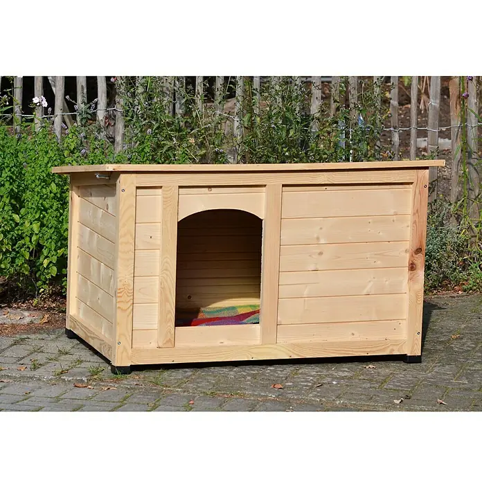 Dobar Hundehütte Lord - Natur, Kiefernholz - Stimmungsaufnahme