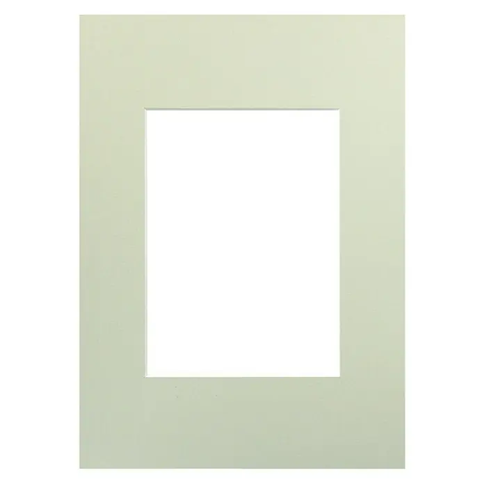Nielsen Paspartu White Core - Lipa zelene boje, D x Š: 21 x 29,7 cm, Format slike: 13 x 18 cm - Pogled sprijeda