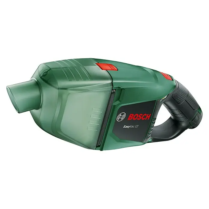 Bosch Akku-Handstaubsauger EasyVac 12 - 12 V, Li-Ionen, 2 Ah, 1 Akku, Luftmenge: 1.200 l/min - Linke Seitenansicht