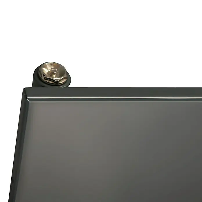 Ximax Raumheizkörper P1 Plan Horizontal - 59,5 x 120 cm, 816 W, Anthrazit - Detailaufnahme