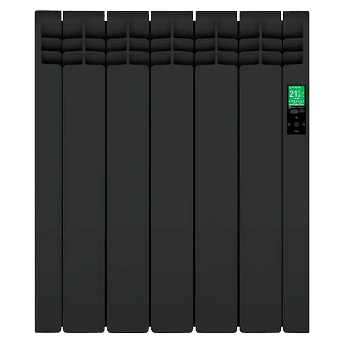 Rointe Emisor térmico de fluido Serie D - 550 W, Negro, L x An x Al: 9,7 x 51 x 58,5 cm - Vista superior