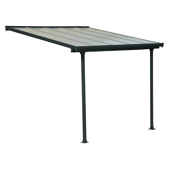Solid Elements Terrassenüberdachung Martina - Tiefe: 3 m, B x H: 3,05 x 2,1 m, Anthrazitgrau