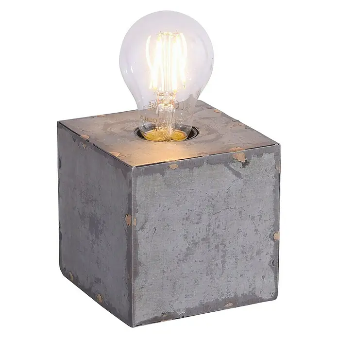 LeuchtenDirekt Samia Stolna svjetiljka - 25 W, D x Š x V: 10 x 10 x 10 cm, Željezo, E27 - Pogled s desne strane