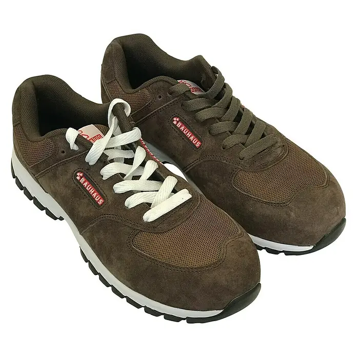 BAUHAUS Zapatos de seguridad - Marrón, 36, Categoría de protección: S3