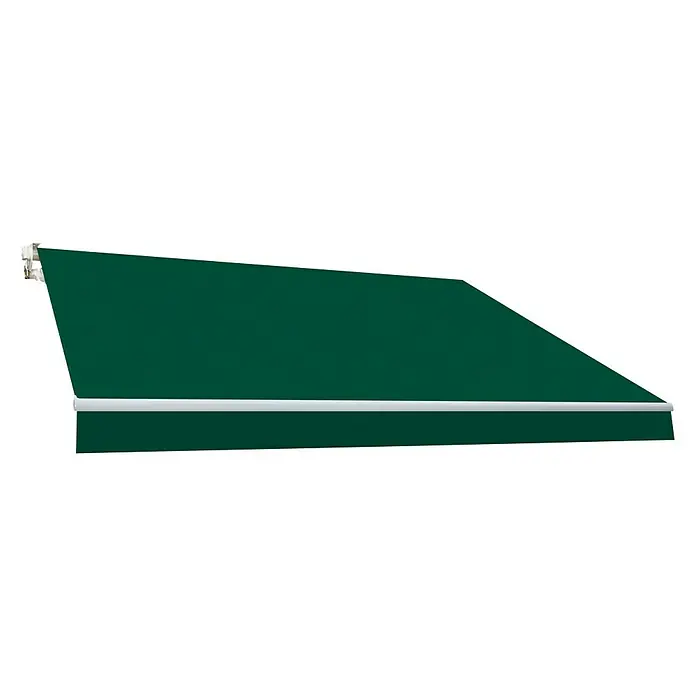 SmartSun Toldo de brazos articulados Original Kit Poliéster - Verde, Ancho: 3 m, Caída: 2 m