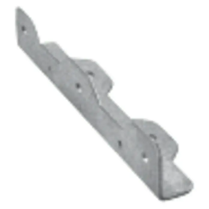 Simpson Strong-Tie Treppenwinkel TA - L x B x H: 210 x 41 x 41 mm, Rechts, Verzinkt - Linke Seitenansicht