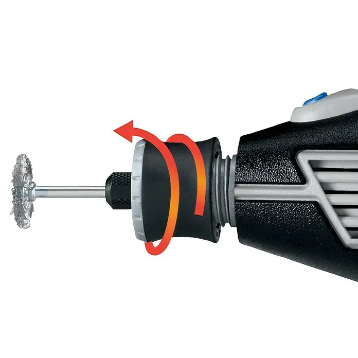 Dremel Multifunktionswerkzeug 8220-5/65 - 12 V, 2 Akkus, 2 Ah - Detailaufnahme