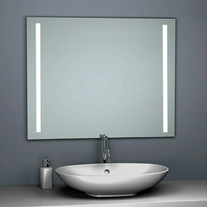 Camargue Espejo con luz LED Duo - 80 x 60 cm, Transformador