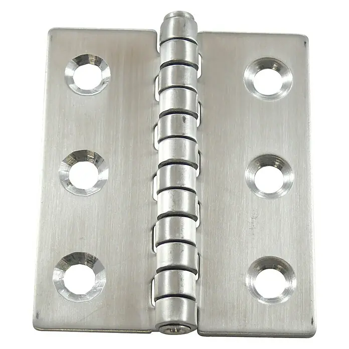 Marinetech Spojna šarka - D x Š: 50 x 60 mm, Plemeniti čelik, Vrsta čelika: A2 - Pogled sprijeda