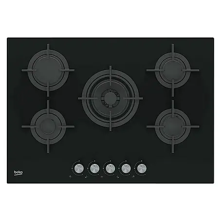 Beko  Placa de cocción de cristal gas HILW 75222 SL
