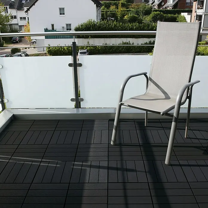 WPC klik ploče - 30 x 30 x 2,5 cm, 10 kom - Živopisni prikaz