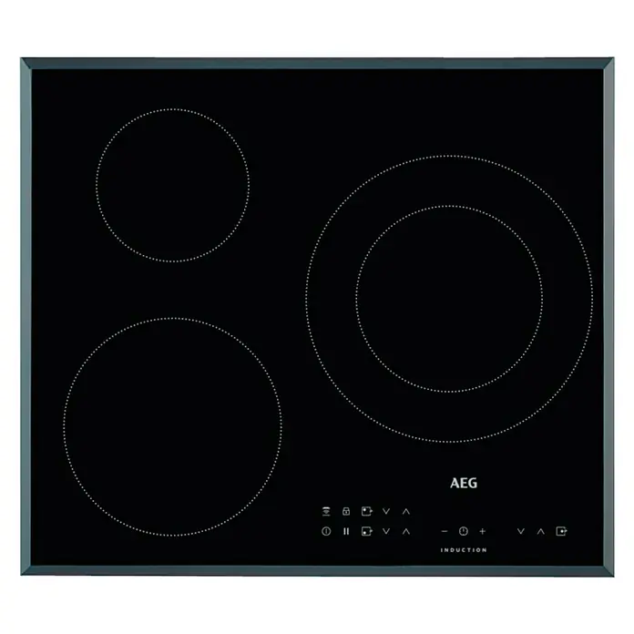 AEG Placa de inducción IKB63301FB - Zonas de cocción: 3 ud., Seguridad infantil