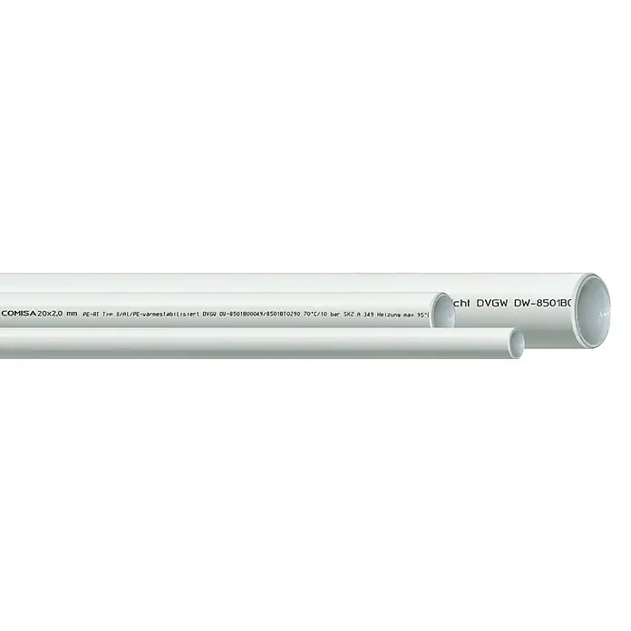 Aluminijska spojna cijev - Promjer: 16 mm, Duljina: 2,5 m