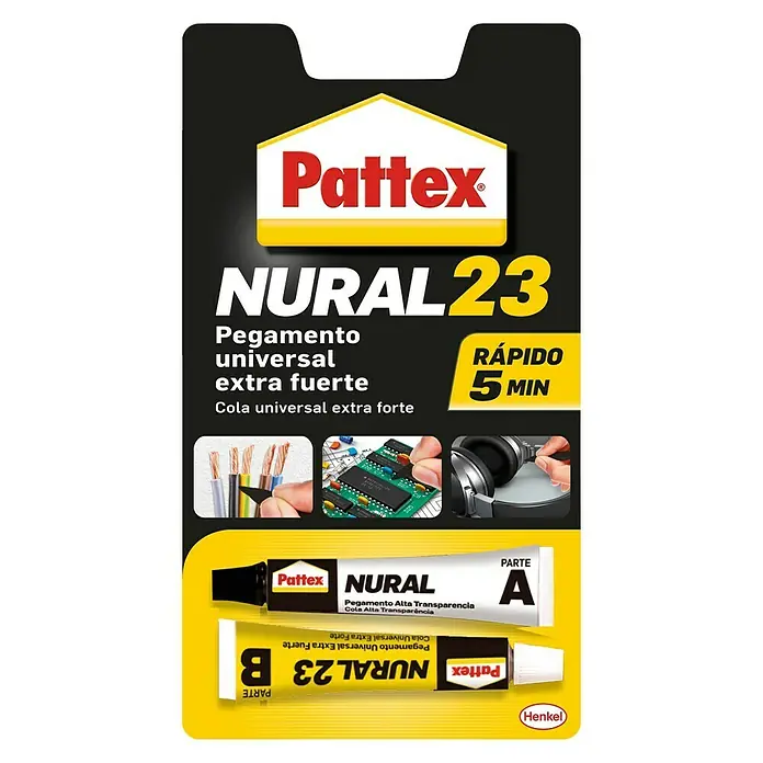 Pattex Adhesivo bicomponente Universal Nural 23 - 11 ml