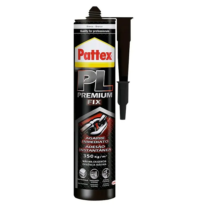 Pattex Adhesivo para montaje PL Premium Fix - Blanco, 460 g/m²
