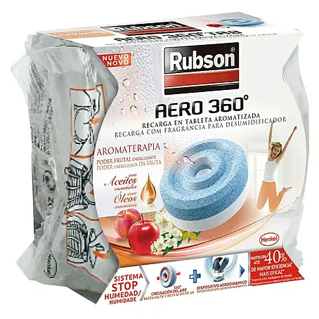 Rubson  Tableta para el deshumidificador Aero 360º fruta