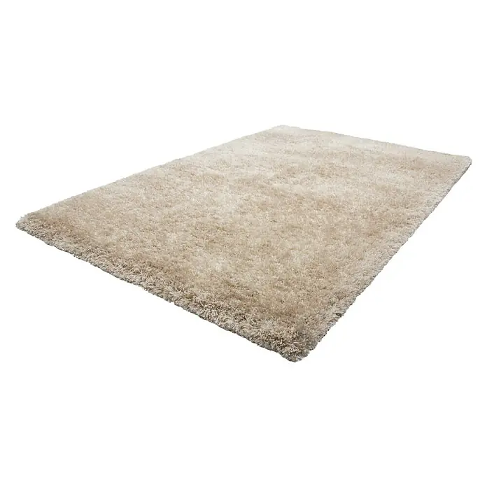 Kayoom Hochflorteppich Macas - Sand, 290 x 200 cm, 100 % Polyester