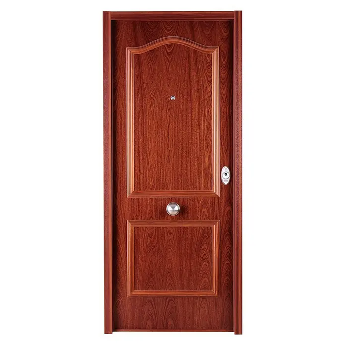 SegureStil Puerta de entrada Acorazada S105 Serie V Interior - 90 x 206 cm, Izquierda, Sapelly
