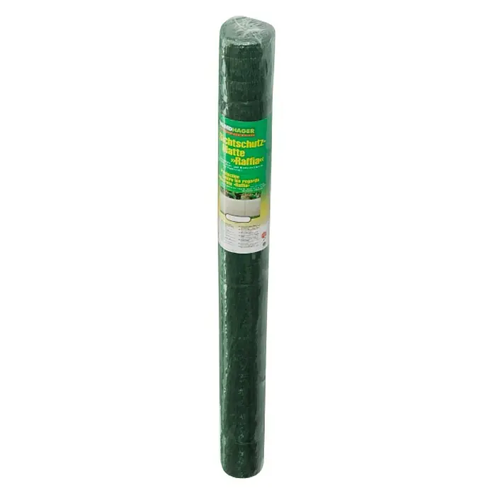 Windhager Sichtschutzmatte Raffia - L x H: 3 x 1,2 m, Grün, Kunststoff
