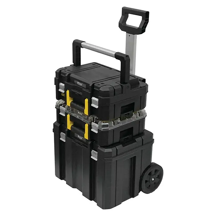 Stanley TSTAK Cofre de herramientas con ruedas FMST1-80103 - 14 l, No incluye herramientas