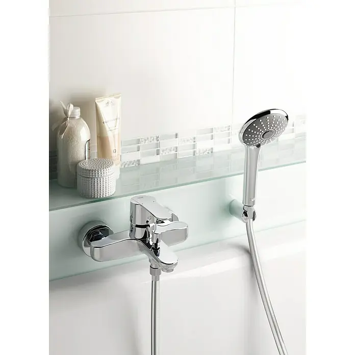 Grohe Wave Cosmopolitan Grifo monomando de bañera - Cromo, Brillante