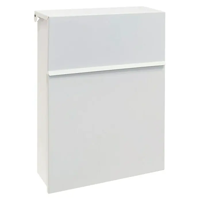 Arregui Figure Buzón de correo E-6701 - Acero, L x An x Al: 26,8 x 10 x 36 cm, Blanco