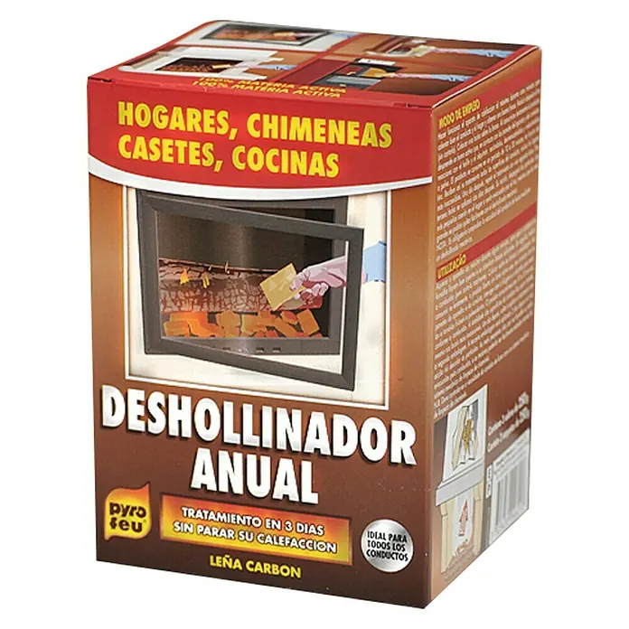 Deshollinador anual - Apto para: Chimeneas