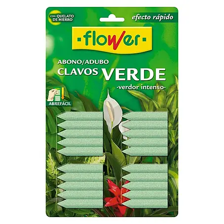 Flower  Barritas fertilizantes clavos verde