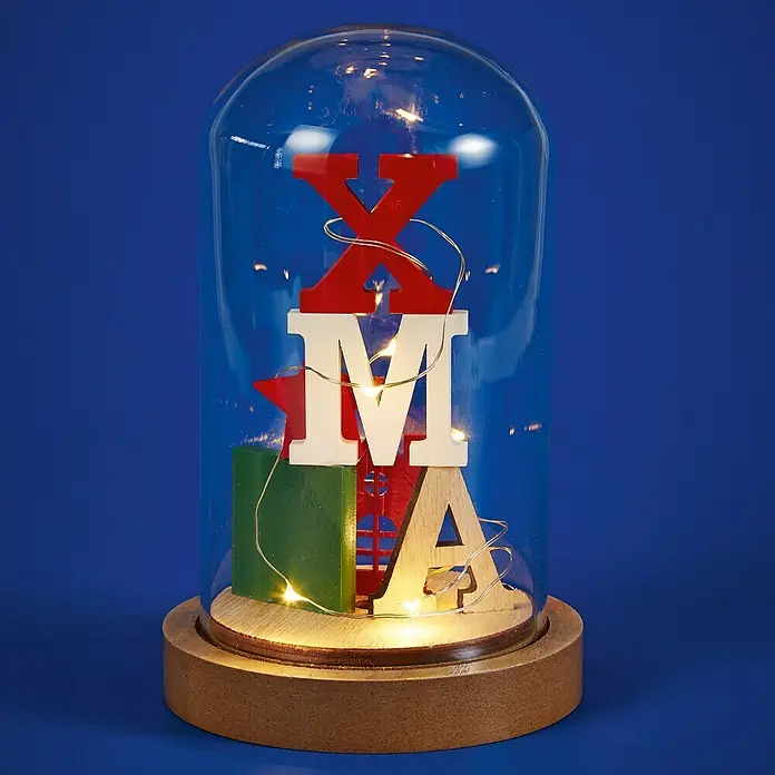 Tween Light LED karácsonyi fény X-Mas - Akkumulátorral működő, Meleg fehér